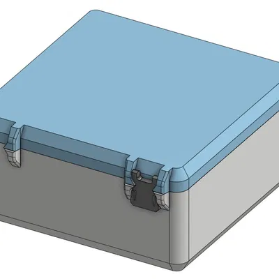 Hộp lưu trữ SnapLock (remix) - Kích thước lòng trong 205x205x95mm