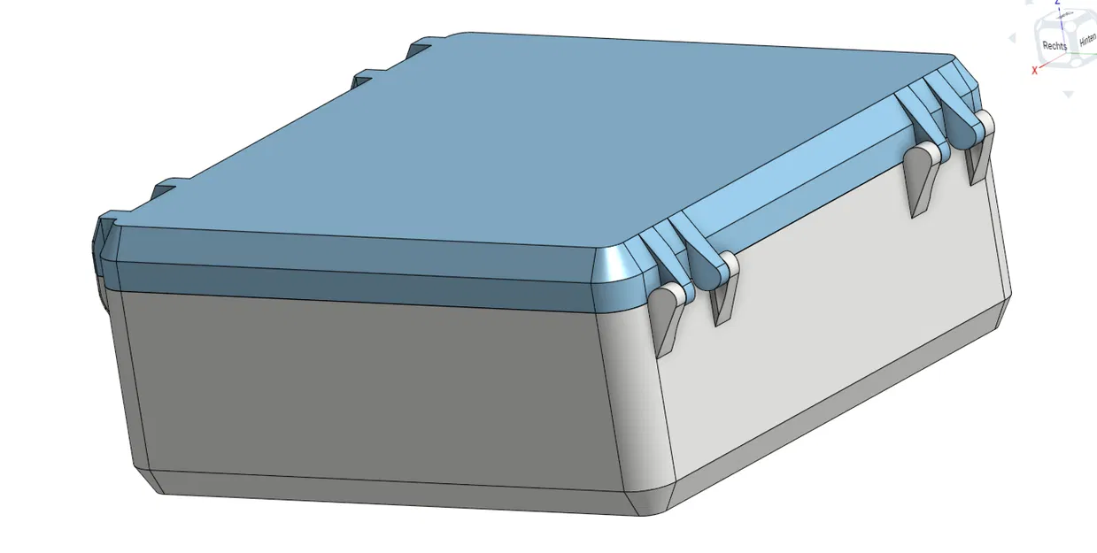 Hộp lưu trữ SnapLock (remix) - Kích thước lòng trong 205x205x95mm - Image 2