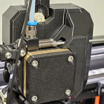 Cửa cover Dwarf Prusa XL có rãnh cho Allen key