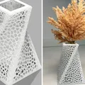Bình hoa Voronoi Spiral - Thumbnail 1