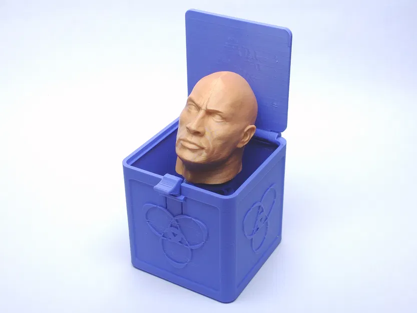 Rock-in-the-Box (Jack-in-the-Box The Rock) - Mẫu print-in-place - Image 3