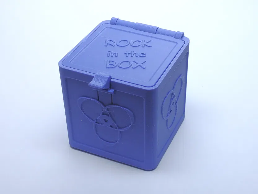 Rock-in-the-Box (Jack-in-the-Box The Rock) - Mẫu print-in-place - Image 4