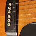 Guitar Saddle (Ngựa đàn guitar) in 3D - Thumbnail 3