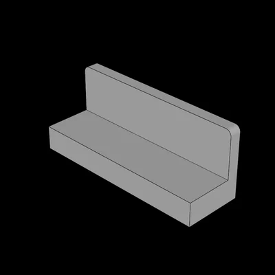 Tấm Lego Tương Thích (1x3x1) Viền Bo Tròn