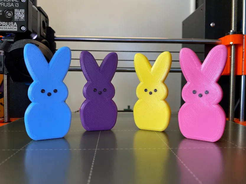 Tượng Thỏ Peeps Bunny Figure - Image 1