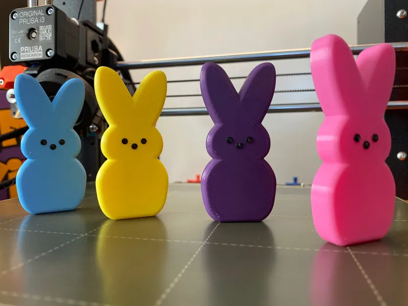 Tượng Thỏ Peeps Bunny Figure - Image 2