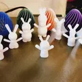 Easter bunnies / easter rabbits (thỏ Easter) tùy chỉnh với OpenSCAD - Thumbnail 3