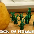 Easter bunnies / easter rabbits (thỏ Easter) tùy chỉnh với OpenSCAD - Thumbnail 4