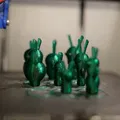 Easter bunnies / easter rabbits (thỏ Easter) tùy chỉnh với OpenSCAD - Thumbnail 5