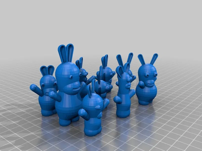 Easter bunnies / easter rabbits (thỏ Easter) tùy chỉnh với OpenSCAD - Image 8