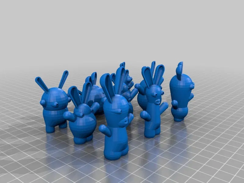 Easter bunnies / easter rabbits (thỏ Easter) tùy chỉnh với OpenSCAD - Image 10
