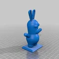 Easter bunnies / easter rabbits (thỏ Easter) tùy chỉnh với OpenSCAD - Thumbnail 11