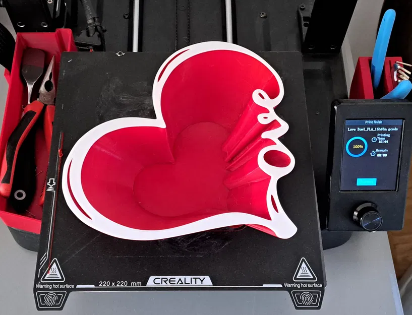 Âu Trái Tim Love - Quà Tặng 3D Độc Đáo - Image 2