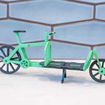 Mô hình xe đạp cargo Larry vs Harry Bullitt (tỷ lệ 1:10)