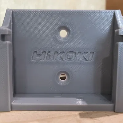 Giá đỡ pin Hikoki gắn tường, giữ pin gọn gàng