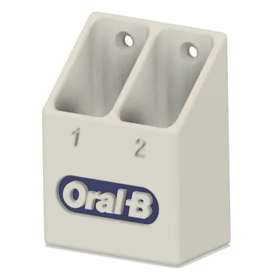 Giá Đỡ Bàn Chải Đánh Răng Oral-B Tiện Lợi Cho 2 Người