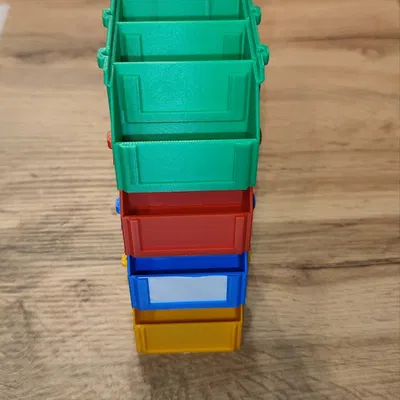 Hộp lưu trữ xếp chồng – 2 kích thước, 2 phiên bản