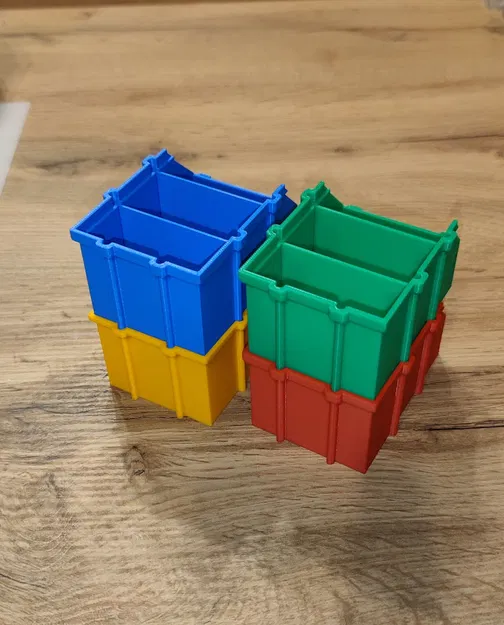 Hộp lưu trữ xếp chồng – 2 kích thước, 2 phiên bản - Image 7