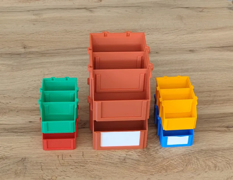 Hộp lưu trữ xếp chồng – 2 kích thước, 2 phiên bản - Image 9