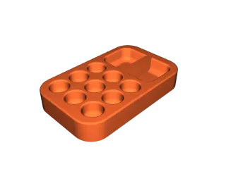 Altoids Paint Palette – Khay palette sơn gắn trong hộp Altoids - Image 2