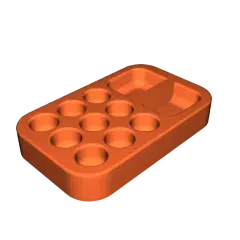 Altoids Paint Palette – Khay palette sơn gắn trong hộp Altoids