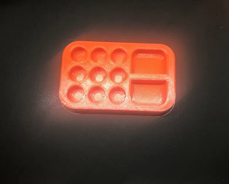 Altoids Paint Palette – Khay palette sơn gắn trong hộp Altoids - Image 3