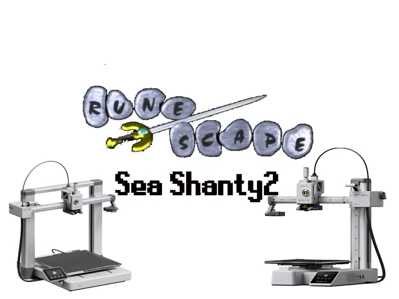 Chơi nhạc "Sea Shanty 2" bằng máy in 3D Bambu A1/A1 Mini - Image 1