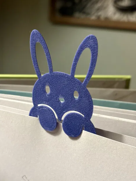 Kẹp Sách Tai Thỏ 3D Đáng Yêu - Quà Tặng Phục Sinh Tuyệt Vời - Image 5