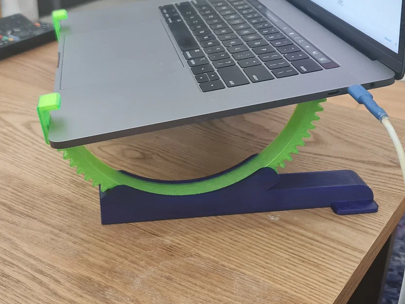 Giá đỡ laptop bánh răng (Cog) - Điều chỉnh góc - Image 1