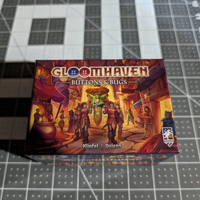 Insert Gloomhaven Buttons and Bugs tương thích bài bọc (Sleeved cards)