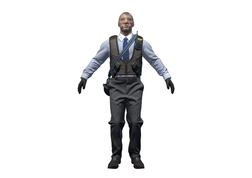 Mô Hình 3D Agent K - Nhân Vật CS2 Chuyên Nghiệp - Image 1