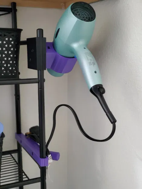 Giá Treo Máy Sấy Tóc & Giữ Dây Cáp Thông Minh - Image 1