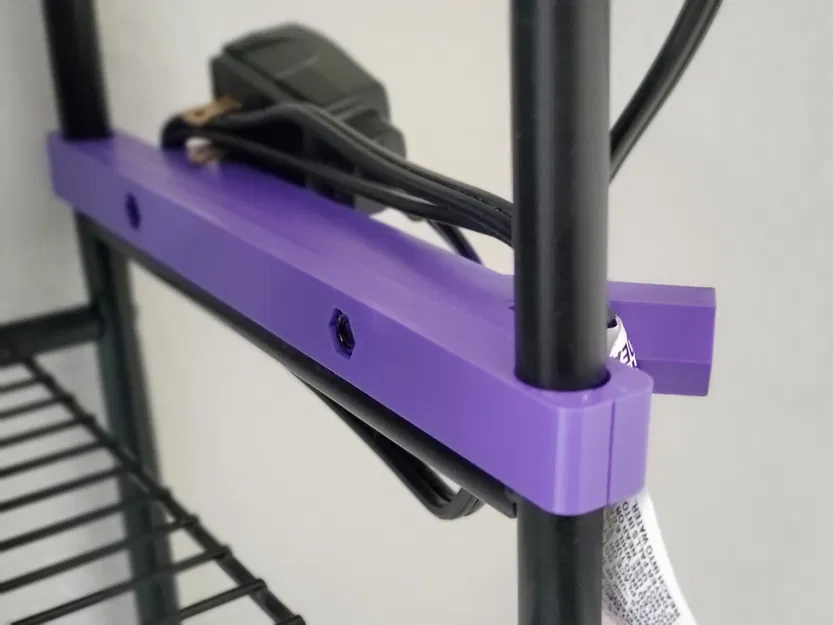 Giá Treo Máy Sấy Tóc & Giữ Dây Cáp Thông Minh - Image 2