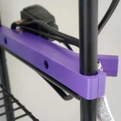 Giá Treo Máy Sấy Tóc & Giữ Dây Cáp Thông Minh