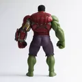 Mô Hình Hulk Mặc Giáp Iron Man 3D - Thumbnail 1