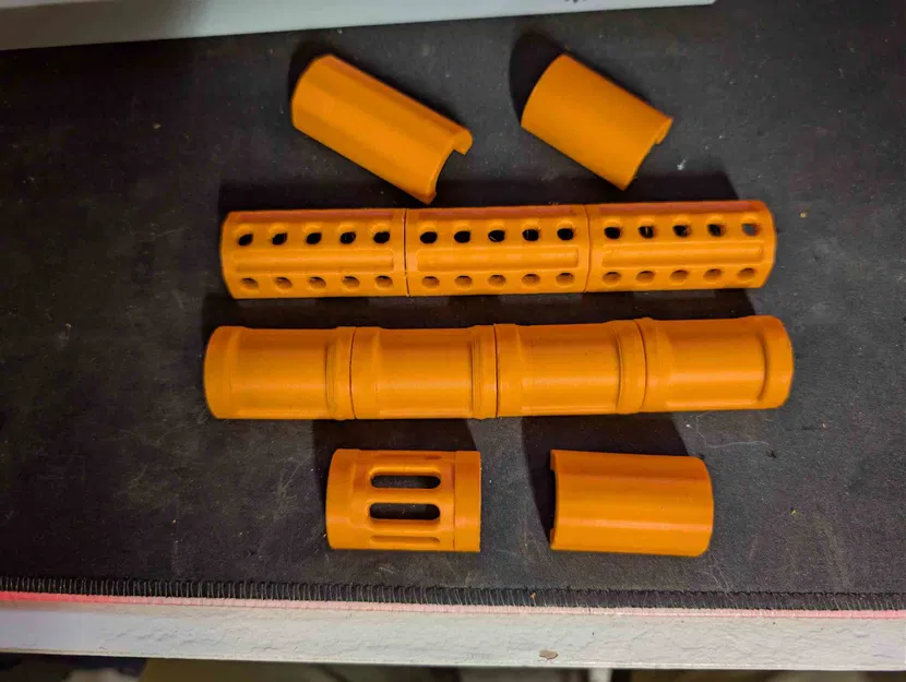 Vỏ ốp "Cẳng Quạ" trang trí cho súng Nerf Vulture - Image 1