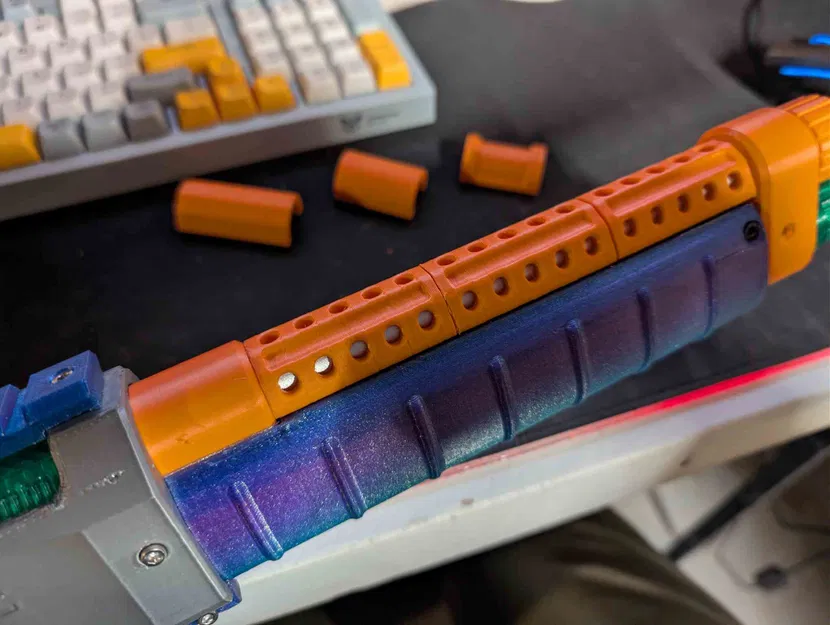 Vỏ ốp "Cẳng Quạ" trang trí cho súng Nerf Vulture - Image 3