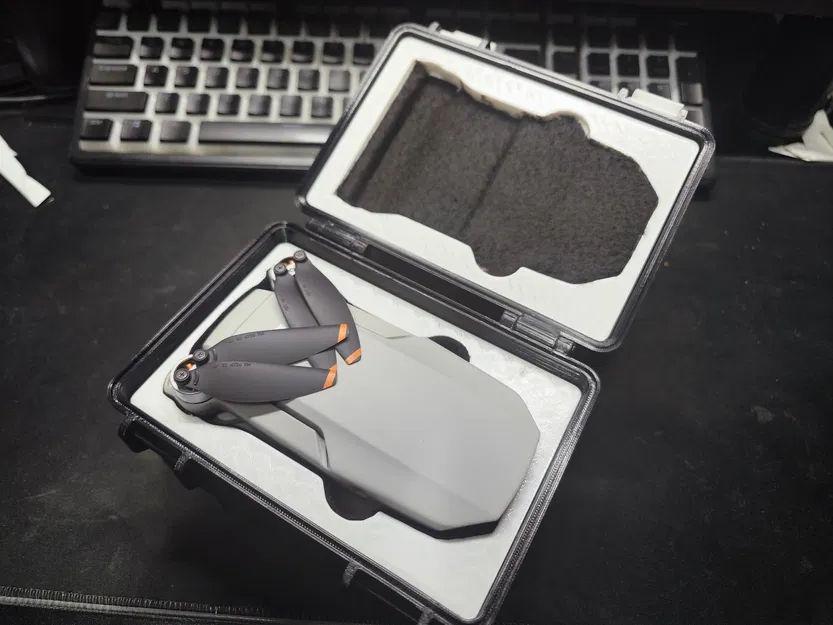 Hộp đựng Flycam DJI Mini 4k cứng cáp, chống sốc - Image 2