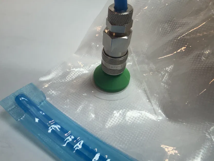 Adapter nối NW5 với túi hút chân không cho filament - Image 1