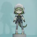 Mô Hình Chibi Fluorite Arknights Endfield - Tải STL In 3D - Thumbnail 1