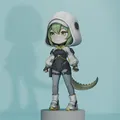 Mô Hình Chibi Fluorite Arknights Endfield - Tải STL In 3D - Thumbnail 2