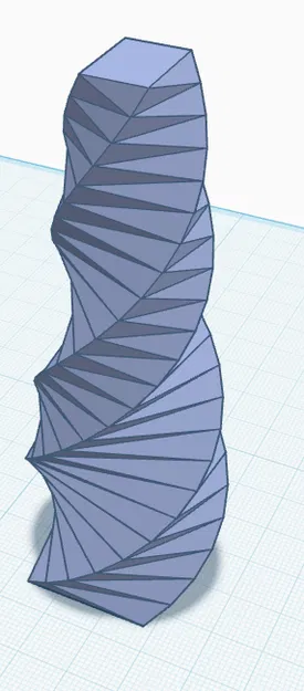 Mô hình 3D "tover" - Vật trang trí xoắn ốc độc đáo - Image 1