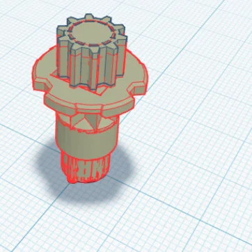 Trục Bánh Răng GFLR - Mô hình In 3D Tiện Lợi