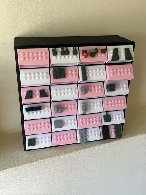 Hộp phân loại khối xếp hình có núm để gắn khối - Image 5