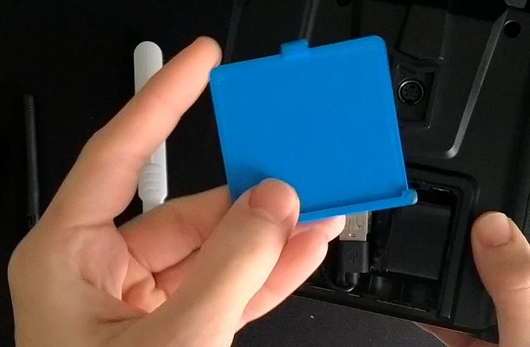 Giá đỡ và Nắp che Anten cho Tay điều khiển FlySky FS-i6 - Image 1