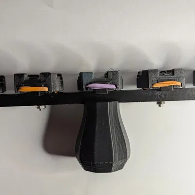 Thanh Rail Mở Rộng Tay Cầm Sơn Mô Hình 3D Tiện Lợi