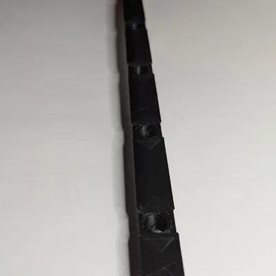 Thanh Rail Mở Rộng Tay Cầm Sơn Mô Hình 3D Tiện Lợi