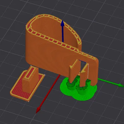 Móc Treo Cốp Xe Volvo S60 S90 2017-2022 - Phụ Kiện Tiện Lợi