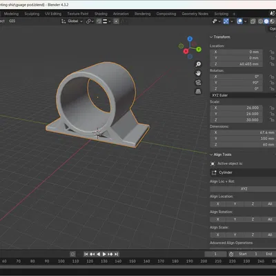 Đế Gắn Đồng Hồ 52mm