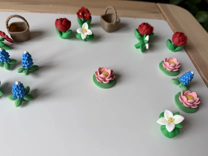 Mô hình hoa sen thật như nước - Image 1